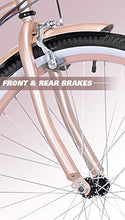 Load image into Gallery viewer, Kent 26" Bayside Women's Cruiser Bike, Rose Gold

