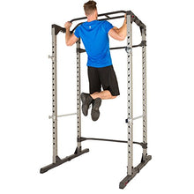 Load image into Gallery viewer, Fitness Reality 810XLT Super Max Power Cage | Optional Lat Pull-down Attachment and Adjustable Leg Hold-down | Power Cage Only
