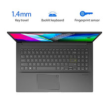 Load image into Gallery viewer, ASUS VivoBook 15 OLED K513 Thin &amp; Light Laptop, 15.6 OLED Display, Intel i5-1135G7 CPU, Intel Iris X Graphics, 12GB RAM, 512GB PCIe SSD, Fingerprint Reader, Windows 10 Home, Indie Black, K513EA-AB54
