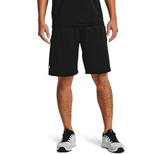 Load image into Gallery viewer, Under Armour Men's Raid 2.0 Workout Gym Shorts , Black (001)/White , 3X-Large
