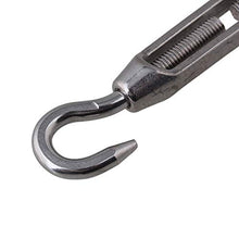 Load image into Gallery viewer, BQLZR M4 Stainless Steel 304 Hook &amp; Eye Turnbuckle Wire Rope Tension Pack of 5
