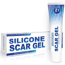 Load image into Gallery viewer, Premium Advanced Scar Gel Medical-Grade Silicone for Face, Body, Stretch Marks, C-Sections, Surgical, Burn, Acne | Old &amp; New Scars, Clinically Proven | 30g
