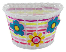 Load image into Gallery viewer, Schwinn Girls Bicycle Basket, Light-up Flowers
