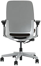 Load image into Gallery viewer, Steelcase Amia Chair with Platinum Base &amp; Standard Carpet Casters, Chocolate
