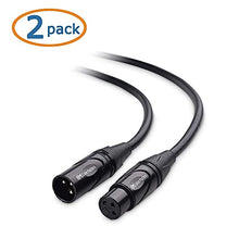 Load image into Gallery viewer, Cable Matters 2-Pack Premium XLR to XLR Microphone Cable 3 Feet &amp; 1/4 Inch TS to TS Electric Guitar Cable
