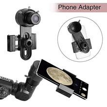 Load image into Gallery viewer, Telescopes for Adults, 70mm Aperture and 700mm Focal Length Professional Astronomy Refractor Telescope for Kids and Beginners - with EQ Mount, 2 Plossl Eyepieces and Smartphone Adapter
