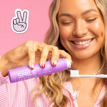 Load image into Gallery viewer, Smile Hero Purple Toner Teeth Whitener, Effortless at Home Teeth Whitener, Tooth Stain Remover, Purple Toothpaste, Safe &amp; Zero Sensitivity Brightening

