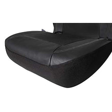 Load image into Gallery viewer, PIC AUTO Universal Fit Full Set Mesh and Leather Car Seat Cover(Black)
