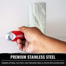Load image into Gallery viewer, 8" Soft-Grip Stainless Steel Taping Knife - LEVEL5 | Pro-Grade | Metal Hammer End | 5-134
