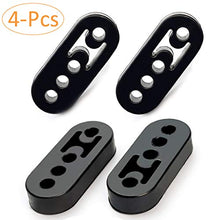 Load image into Gallery viewer, NORSMIC Exhaust Hanger Rubber -4PCS, Universal Hole Size Diameter 12mm (0.47inch), Muffler Bracket Mount, Rubber Insulator for Car/Truck/Jeep/SUV
