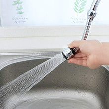 Load image into Gallery viewer, Hofumix Faucet Sprayer Water Sprayer Attachment 360°Rotating Lengthen Sprayer Hose Faucet Extension Attachment for Kitchen Sink Bathtub 2Pcs
