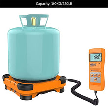 Load image into Gallery viewer, Elitech HLD-100+ Halogen Leak Detector Freon Sniffer + LMC-200 Refrigerant Charging Scale HVAC Freon Scale 220lbs
