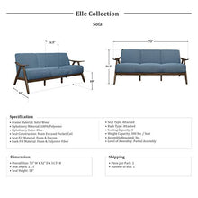 Load image into Gallery viewer, Lexicon Elle 3-Piece Living Room Set, Blue
