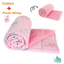 Load image into Gallery viewer, TerriTrophy Kids Weighted Blanket 7lbs,41 x 60inches, Minky &amp; Cotton Weighted Blanket for Kids, Toddlers, Boys, Girls, Children,Best Gifts for Christmas Birthday
