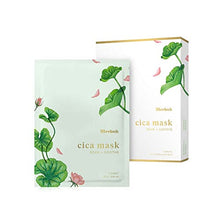 Load image into Gallery viewer, Cica Facial Sheet Mask for Women Skin Care, Korean, Ceramide, Rose, Tea Tree 5 Pack
