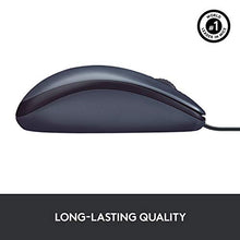 Load image into Gallery viewer, Logitech B100 Corded Mouse – Wired USB Mouse for Computers and laptops, for Right or Left Hand Use, Black
