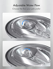 Load image into Gallery viewer, PETLIBRO Cat Water Fountain Stainless Steel, Hygienic Material, Super Quiet Easy Clean, Adjustable Water Flow, Healthy Pet Water Fountain, Dishwasher Safe 67oz/2L Dog Water Dispenser for Cats &amp; Dogs
