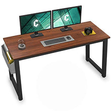 Load image into Gallery viewer, Cubiker Computer Desk 40" Sturdy Office Desk Modern Simple Style Table for Home Office, Notebook Writing Desk with Extra Strong Legs, Espresso

