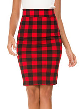 Load image into Gallery viewer, EXCHIC Women's Stretchy Bodycon Office Pencil Skirt High Waist Business Skirts (XL, 5)
