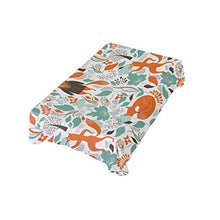 Load image into Gallery viewer, ALAZA Floral Cute Fox Tablecolth Table Cover for Party Dining Room Kitchen Decor,60 X 90,Stain and Wrinkle Resistant Washable Rectangle Table Cloth

