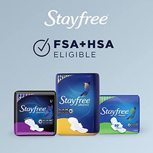 Load image into Gallery viewer, Stayfree Ultra Thin Regular Pads with Wings For Women, Reliable Protection and Absorbency of Feminine Moisture, Leaks and Periods, 36 count - Pack of 4
