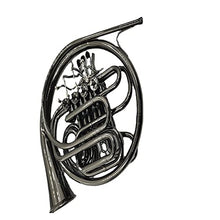 Load image into Gallery viewer, Double French Horn Key B-Flat to F Double-Row Split French Horn Instrument Surface Black Nickel
