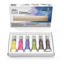 Load image into Gallery viewer, Winsor &amp; Newton Cotman Water Colour Paint, Set of 6, 8ml Tubes
