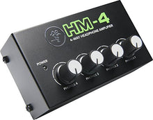 Load image into Gallery viewer, Mackie HM Series, 4-Way Headphone Amplifier Mixer Accessory 1-ch x 4 headphones (HM-4)
