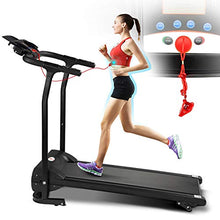Load image into Gallery viewer, Smart 2HP Electric Folding Treadmill, 3 Levels Manual Incline Fitness Motorized Running Jogging Exercise Machine with W/PAD Holder, Hand Grip Pulse Sensor for Home Gym Cardio Workout Training Indoor
