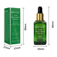 Load image into Gallery viewer, Acne Treatment Serum, BREYLEE Tea Tree Clear Skin Serum for Clearing Severe Acne, Breakout, Remover Pimple and Repair Skin (17ml,0.6oz)
