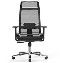 Load image into Gallery viewer, Bilkoh Mesh Office Chair Ergonomic Office Chair Computer Desk Chair, Mesh Seat and Back, Wide Headrest, Adjustable Lumbar Support and 3D Armrest (Black)
