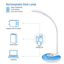 Load image into Gallery viewer, Etekcity LED Desk Lamp with USB Charging Port, Eye-caring Table Lamp with 3 Brightness Levels, Touch Control, Adjustable Gooseneck, Color Night Light for Office and Bedroom, Gift for Kids and Families
