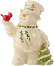 Load image into Gallery viewer, Lenox 879209 Happy Holly Days Lit Figurine
