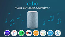 Load image into Gallery viewer, Echo (3rd Gen) - Smart speaker with Alexa - Twilight Blue
