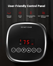 Load image into Gallery viewer, Aikoper Space Heater, 1500W Ceramic Tower Heater, Portable Electric Oscillating Heater with Adjustable Thermostat, ECO Mode, Remote Control, 8-Hrs Timer, Overheat &amp; Tip-over Protection for Indoor Use
