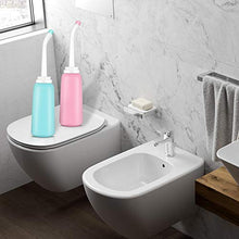 Load image into Gallery viewer, Portable Travel Bidet Portable Bidet for Toilet Handheld Postpartum Perineal Cleansing Childbirth Cleaner - for Outdoor,Camping,Travling,Personal Hygiene (Blue)
