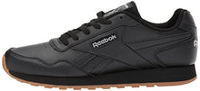 Load image into Gallery viewer, Reebok mens Classic Harman Run Sneaker, Black/Gum, 10.5 US
