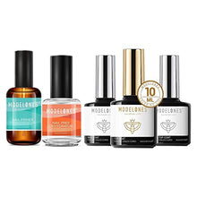 Load image into Gallery viewer, Modelones 5Pcs Gel Nail Polish Matte Top Coat &amp; Base Coat Set with Nail Primer and Nail Prep Dehydrator
