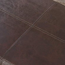 Load image into Gallery viewer, Christopher Knight Home Glouster PU Storage Ottoman, Brown
