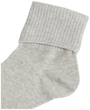 Load image into Gallery viewer, Gold Toe Women's Classic Turn Cuff Socks, 6 Pairs, Grey Blue Mix, Shoe Size: 6-9
