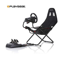 Load image into Gallery viewer, Playseat® Challenge Black | Popular foldable budget racing chair | Set up in several seconds| Unique foldable design| Seat is very compact, stable and adjustable
