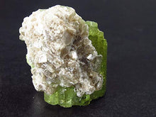 Load image into Gallery viewer, Green Tourmaline Crystal From Brazil - 0.9"
