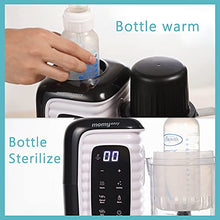 Load image into Gallery viewer, MOMYEASY Baby Food Maker, Baby Steam Cooker and Puree Blender, Multifunction Baby Food Processor Chopper Grinder, Baby Food Warmer Mills Machine with Bottle Warmer, Touch Control Panel&amp;Self Cleans
