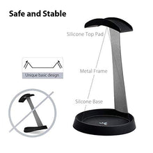 Load image into Gallery viewer, Avantree DG59M &amp; HS102 - Wireless Gaming Headphones Set w/Detachable Boom Mic and Bluetooth USB Audio Dongle &amp; Silicone Headphone Stand Hanger with Cable Holder
