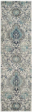 Load image into Gallery viewer, Safavieh Madison Collection MAD600C Bohemian Chic Glam Paisley Runner, 2' 3" x 6', Cream/Light Grey
