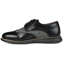 Load image into Gallery viewer, Thomas &amp; Vine Wilder Wingtip Derby Black 9 Medium Mens US
