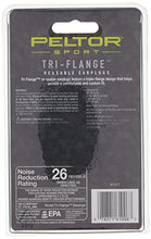 Load image into Gallery viewer, Peltor Sport Tri-Flange Corded Reusable Earplugs, 3-Pair Per Pack

