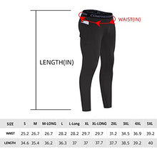 Load image into Gallery viewer, Milin Naco Men's Compression Pants, Cool Dry Baselayer Running Sports Tights with Pocket, Pack of 2-Vitality Black/Wine Red-2XL
