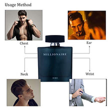 Load image into Gallery viewer, Perfume&amp;Beauty Perfume Eau de Parfume for Men, 3.4 oz Spray Parfume for Men 100 ML- Black Millionaire
