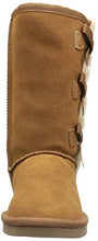 Load image into Gallery viewer, Koolaburra by UGG unisex child Victoria Tall Fashion Boot, Chestnut, 3 Little Kid US
